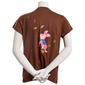 Juniors Freeze Front/Back Pooh & Piglet Leaves Tee - image 3