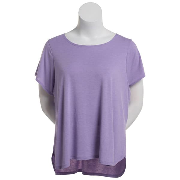 Plus Size Bally Fashion Leah Short Sleeve Tee