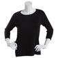 Petite Zac & Rachel 3/4 Sleeve Stud Accent Details Sweater - image 5