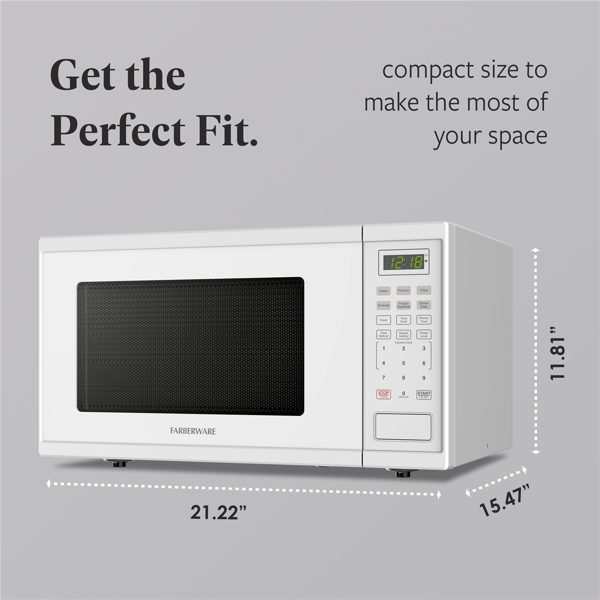 Farberware® 1.1 cu. ft. 1000-Watt Microwave Oven