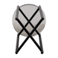 Sagebrook Home Modern Black Round Glass Accent Table - image 4
