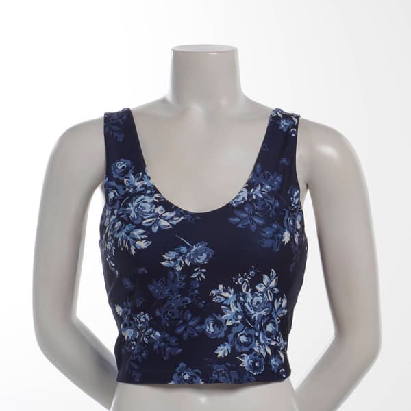 Womens 90 Degree by Reflex Lux Print Serene Bra Tank