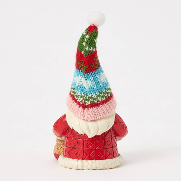 Jim Shore Holiday Gnome Knit Hat Christmas Figurine