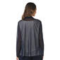Womens MSK Long Sleeve Sparkle Mesh Jacket - image 2