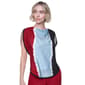 Womens DKNY Sleeveless Drape Neck Tie Dye Stripe Top - image 1