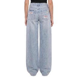 Juniors YMI® Joey Low Rise Star Patch Wide Leg Jeans