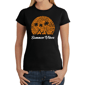 Womens LA Pop Art Summer Vibes Word Art T-Shirt - image 1