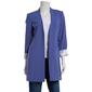Plus Size Calvin Klein 3/4 Roll Cuffs Sleeve Open Long Jacket - image 1