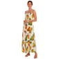 Womens BB Dakota Sleeveless Mango Smocked Tiered Maxi Dress - image 1