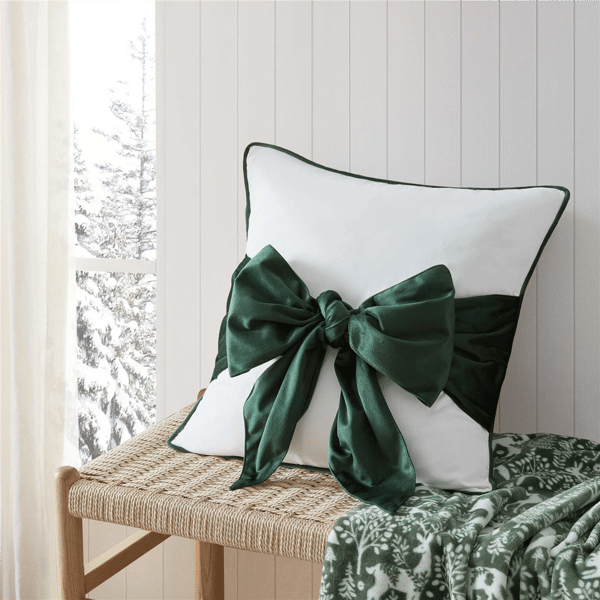 Martha Stewart Bedford Bow Decorative Pillow