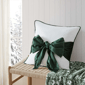 Martha Stewart Bedford Bow Decorative Pillow - image 4