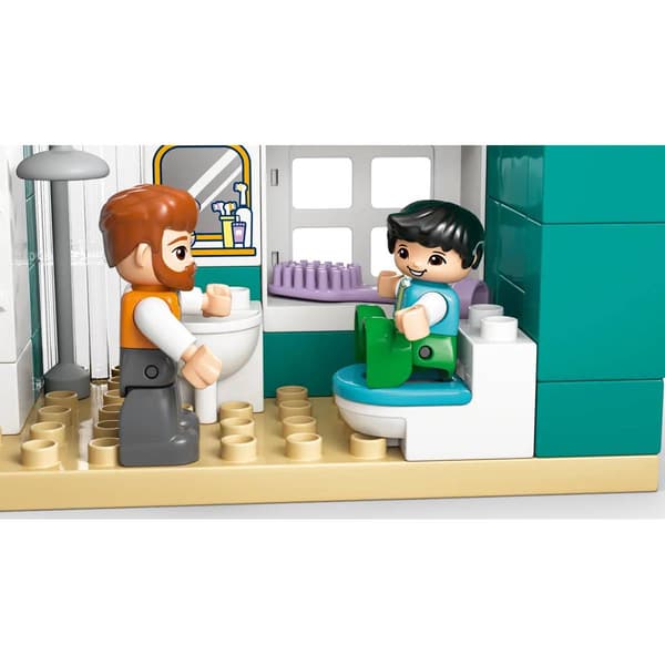 LEGO® DUPLO® 3-in-1 Modern Family House with Figures Building Kit