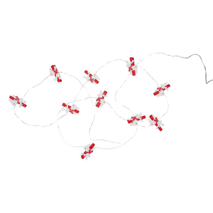 Northlight Seasonal 10ct. Mini Reindeer Christmas Fairy Lights