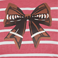Petite Ruby Rd. Must Haves II Football Bow Stripe Tee - image 6