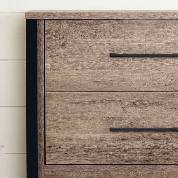 South Shore Munich Twin Weathered Bookcase Headboard
