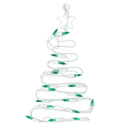 Northlight Seasonal 12.5in. LED Christmas Tree Window Silhouette