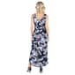 Plus Size 24/7 Comfort Apparel Sleeveless Maternity Hi Low Dress - image 2