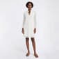 Womens Harper 241 Long Sleeve Lace Split Neck Shift Dress - image 1