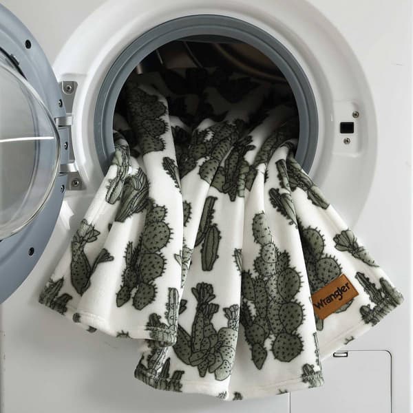 Wrangler Cactus Garden Throw Blanket