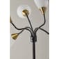 Simplee Adesso 5 Light Black Floor Lamp - image 4