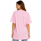 Juniors Hybrid Hello Kitty® Glitter Western Boyfriend Tee - image 2