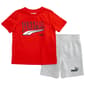 Toddler Boy Puma(R) Short Sleeve Jersey Tee & Marled Shorts Set - image 1