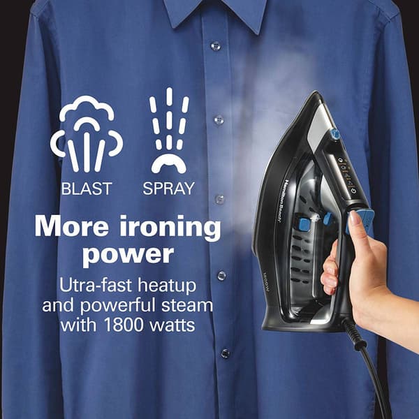 Hamilton Beach® Fabric IQ Steam Iron