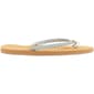 Womens Caribbean Joe Braided Medallion Thong Sandals - image 2