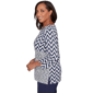 Plus Size Alfred Dunner Saratoga Springs Chevron Abstract Blouse - image 4