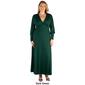 Plus Size 24/7 Comfort Apparel V-Neckline Empire Waist Dress - image 5