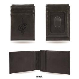 Mens NBA Cleveland Cavaliers Faux Leather Front Pocket Wallet