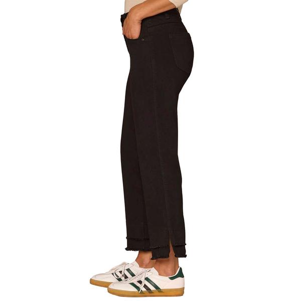 Womens Democracy “Ab”solution® Kick Flare Fray Hem Jeans