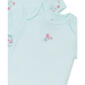 Baby Girl &#40;NB-9M&#41; Little Me 3pk. Floral Spray Bodysuits - image 2