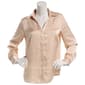 Juniors A. Byer Satin Button Up Top - image 2