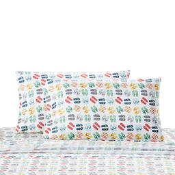 Seaside Resort Flip Flops Sheet Set