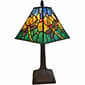 HomeRoots 15in. Multi-Color Dragonfly Candlestick Table Lamp - image 1