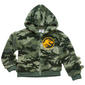 Toddler Boy Jurassic World 3D Sleeve Spikes Hooded Sherpa Jacket - image 1