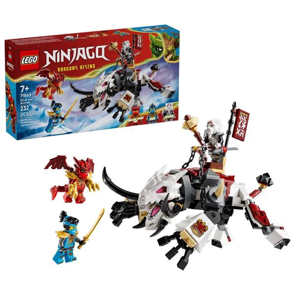 LEGO(R) Ninjago(R) Zilver & Grimtak The Dragon Beast Building Kit - image 