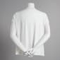 Petite Kasper Solid Short Sleeve Drape Neck Blouse - image 2