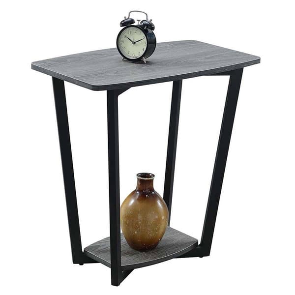 Convenience Concepts Graystone End Table w/ Shelf
