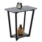 Convenience Concepts Graystone End Table w/ Shelf - image 2