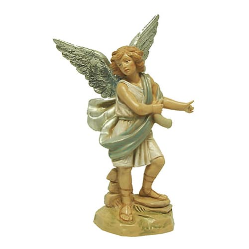 Roman 5in. Exclusive Fontanini Raphael Angel Signed Figurine