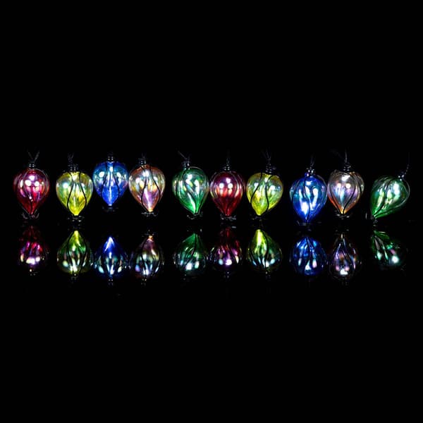 Alpine Solar Colorful Air Balloons LED String Lights