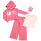 Girls &#40;4-6x&#41; BTween&#40;R&#41; 3pc. Sequin Love Jacket & Wide Leg Pants Set - image 1