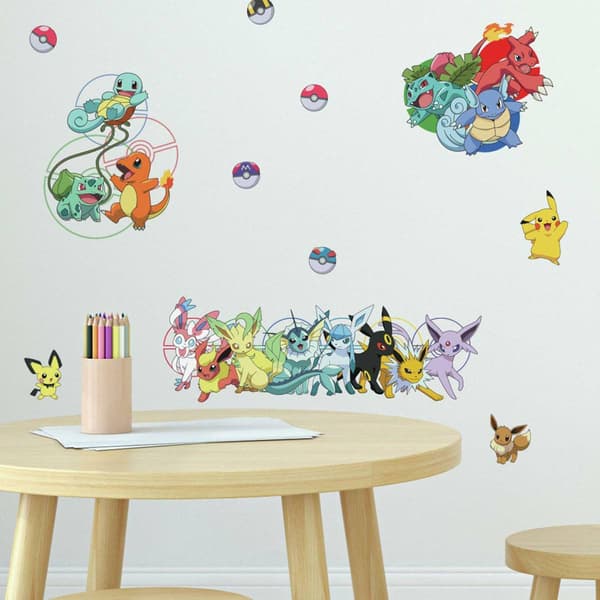 RoomMates® Pokémon Characters Peel &amp; Stick Wall Decals