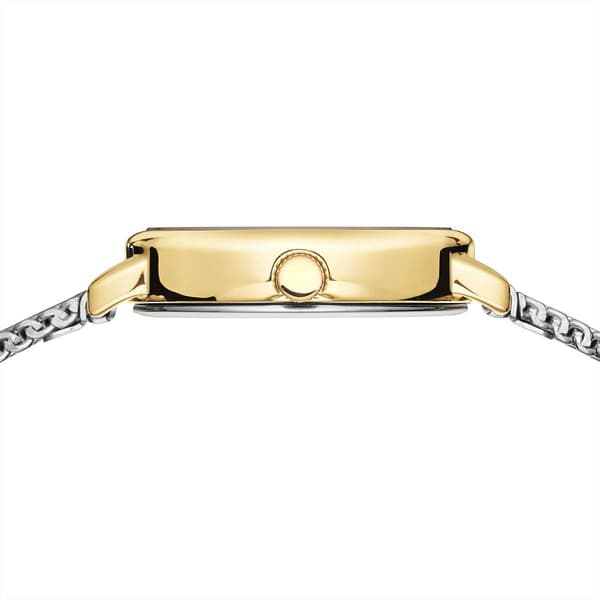 Womens BERING Gold White Dial Quartz Watch - 11020-010