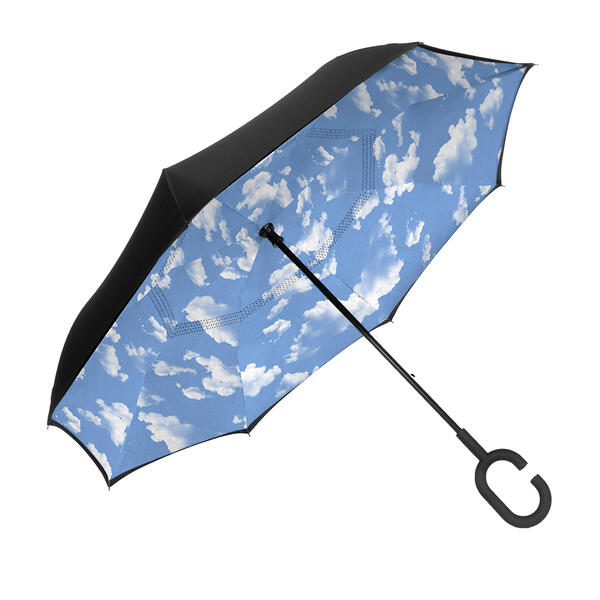 ShedRain Unbelievabrella&#40;tm&#41; 48in. Stick Umbrella - Clouds - image 
