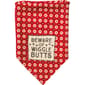 Small Beware of Wiggle Butts Pet Bandana - image 1