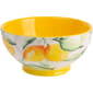 Home Essentials 5.1in. Lemon Garden Footed Soup/Cereal Bowl - image 1