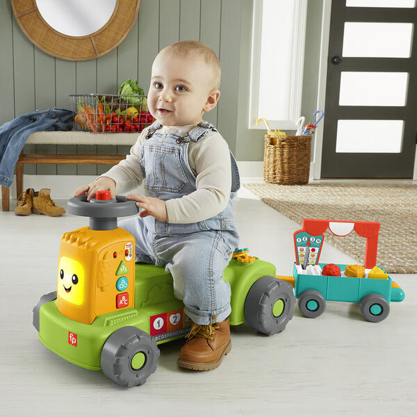 Fisher-Price&#174; Laugh & Learn&#8482; 4-in-1 Farm to Market Tractor
